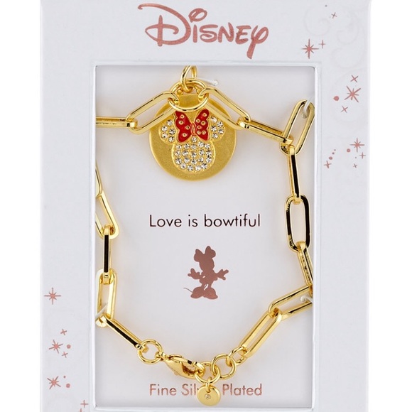 ❣️Disney Minnie Mouse charm link bracelet - Picture 6 of 8